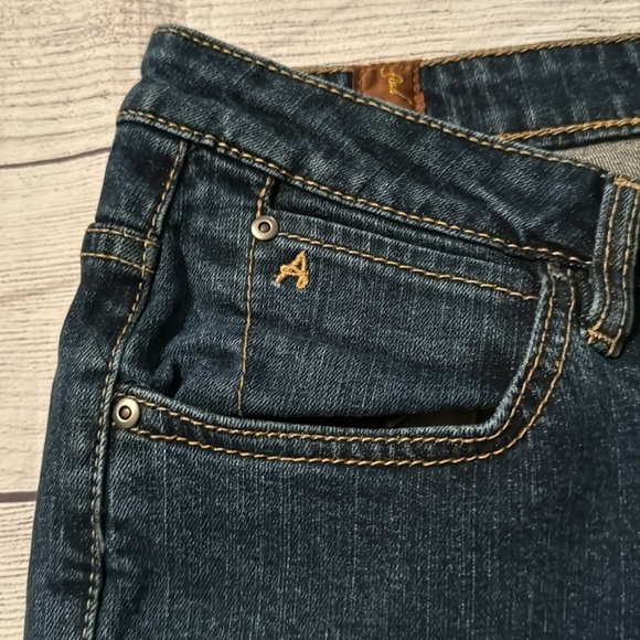 📢 Aura by Wrangler Medium/Dark Wash Jeans Size 10 Short - Picture 4 of 12